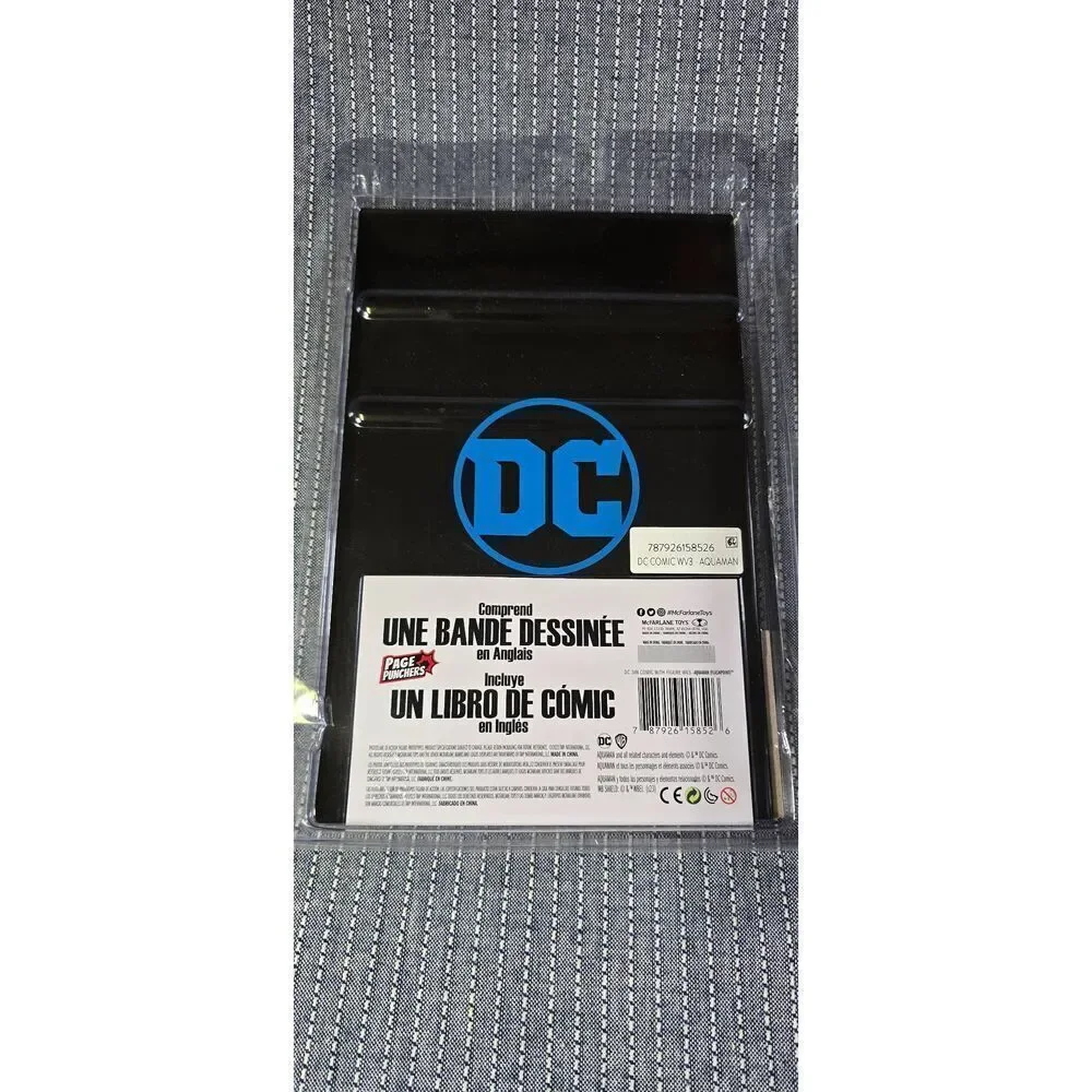 Aquaman Flashpoint and Superman Rebirth Page Punchers 3-Inch Figure & Comic